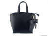 Sac femme en cuir noir Lisa - fabriqu&eacute; en italie
