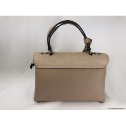 Dos du petit sac &agrave; main Beauty couleur sable